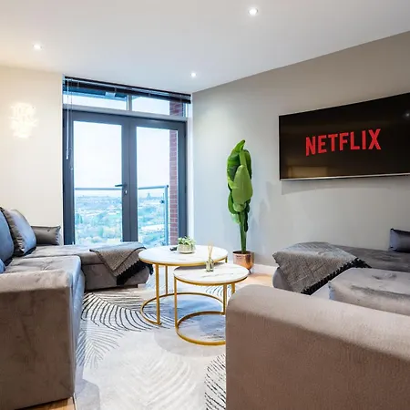 Apartmán Living By The River - Sleeps 10 - Balcony Leeds (West Yorkshire)