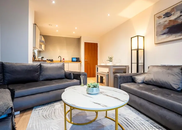 Living By The River - Sleeps 10 - Balcony 公寓 利兹